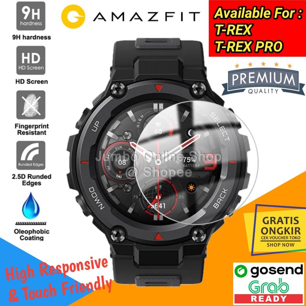 Terbaru Tempered Glass Anti Gores Screen Guard Amazfit T-REX - T-REX PRO TREX TREX PRO