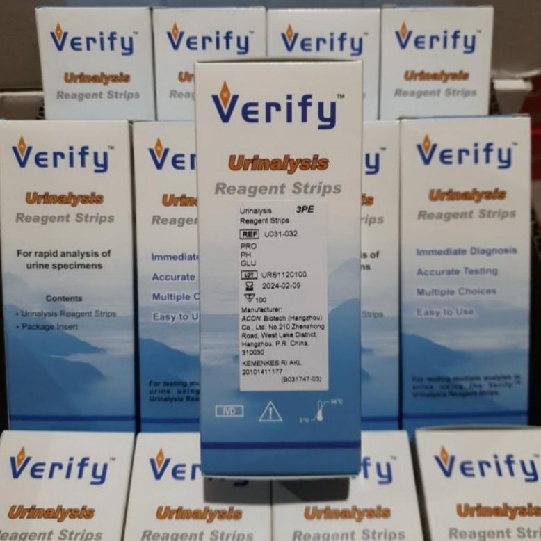 Promo Verify 3p / Verify 10p / Urine Test Verify isi 100 stik