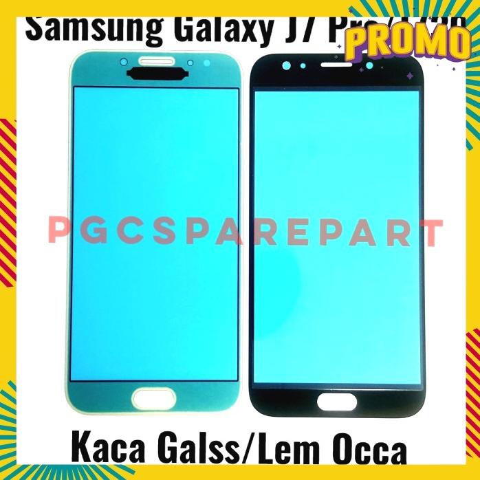 Acc Hp Original Kaca Lcd Glass Plus Lem Oca Samsung Galaxy J7 Pro J730