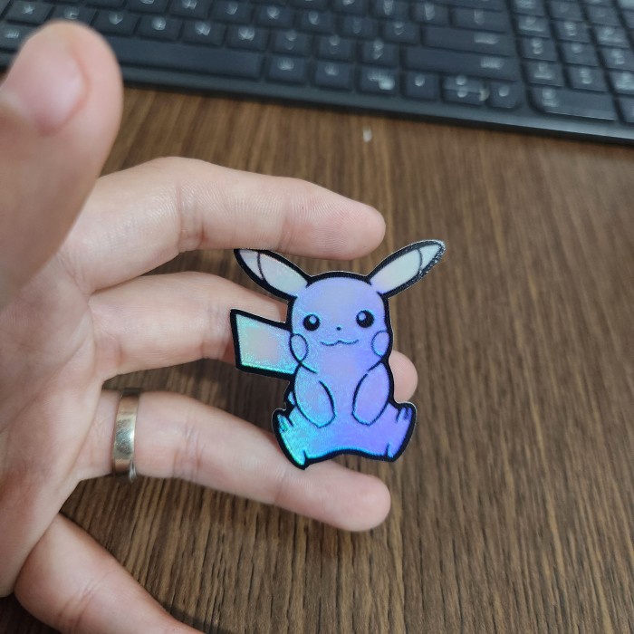 

Sticker Hologram Anime - PSH1699 - Pokemon - Pikachu