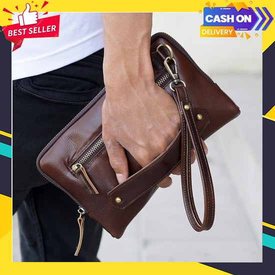 Dompet Bally Wallet Men Zip Travel Clutch Handbag Mirror Quality Clutch Import Cewek Cowok New Clutc