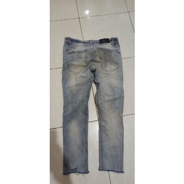 weird jeans dirty blue vintage