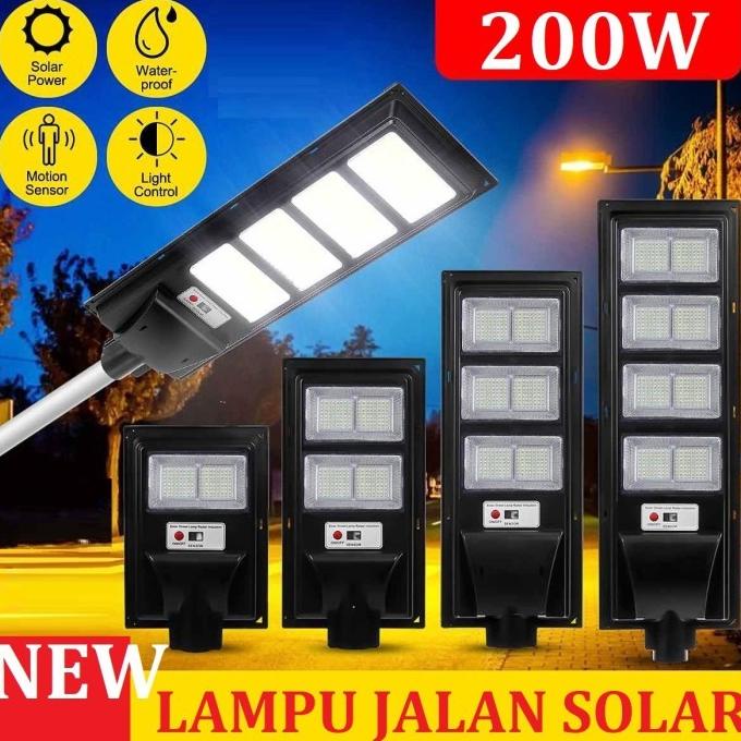 Lampu Jalan Tenaga Surya / lampu jalan solar cell 50w,100w,150w, pju