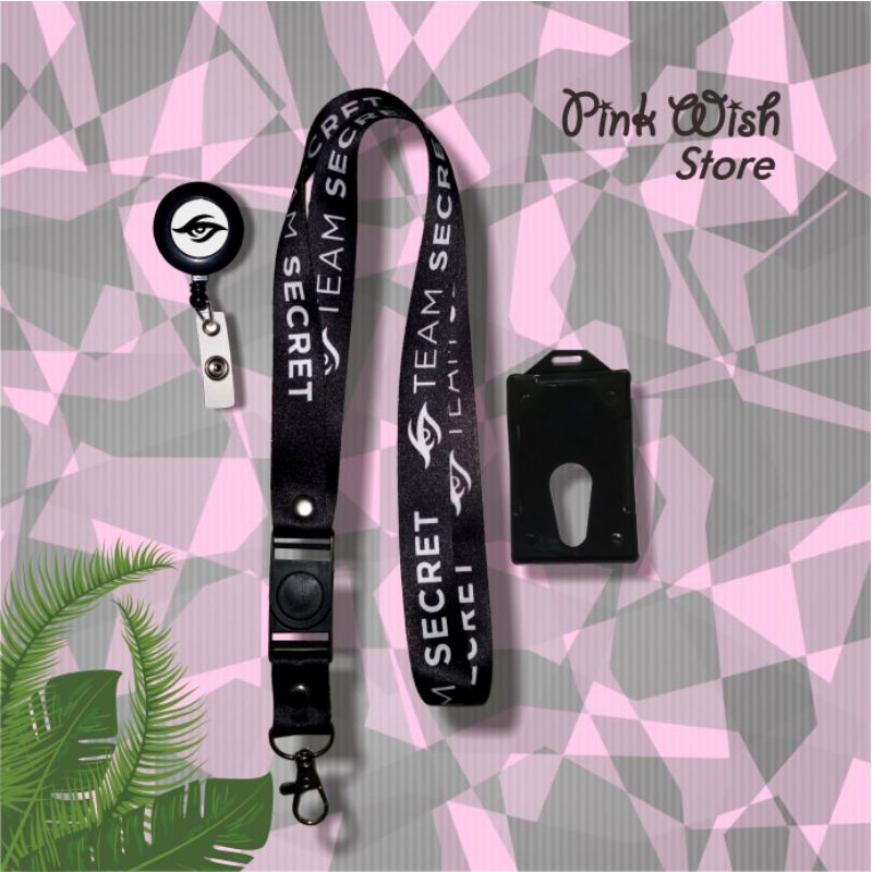 

Tali Id Card / Lanyard TEAM SECRET TERMURAH!! Beli Eceran Rasa Grosir