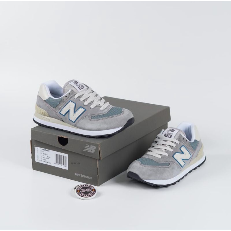 Sepatu New Balance 574 Steel Grey