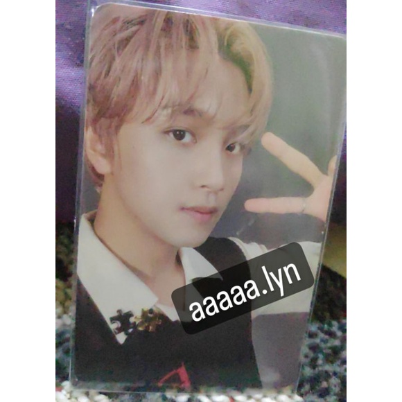 Official photocard Haechan NCT "favorite" Classic VER (BACA DESKRIPSI)