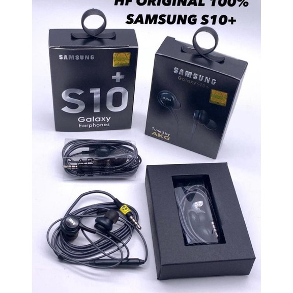 D1sk0n 10.10☀ HF/HEADSET AKG SMSG S10+ JACK 3.5M PACKING DUST ORIGINAL 825➤
