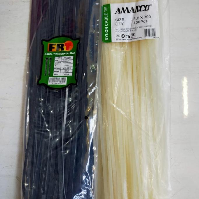 

/////] Kabel Ties / Cable Tis 30cm (Isi 100pcs)
