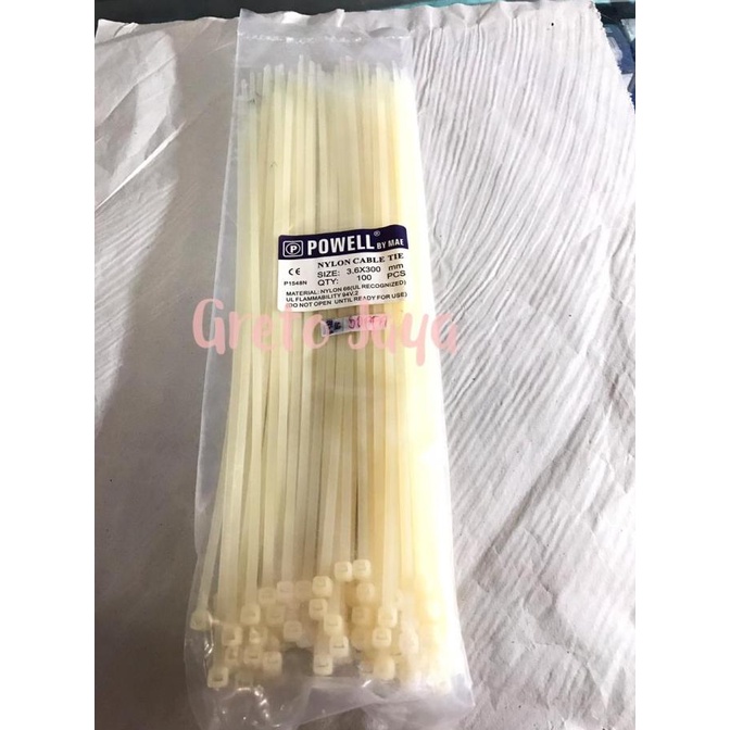 

best seller] (30 cm) Pengikat Kabel Cable Cabel Tis Ties Tie 30 cm Murah Bagus