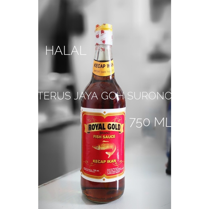 

Royal Gold Fish 725ml Kecap Royal Gold Besar Halal Gojek Grab Only