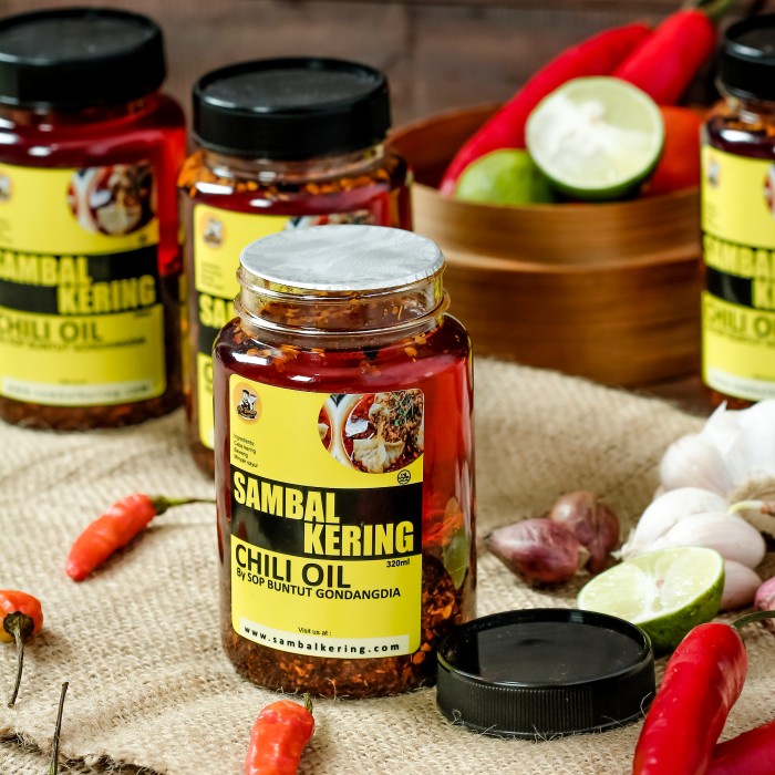 

CHILI OIL SAMBAL MINYAK DIMSUM HOMEMADE HALAL