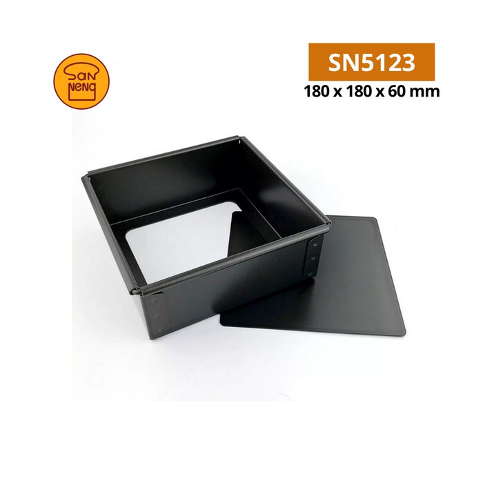 

Sanneng SN5123 - 10" Square Cake Pan-Removable Bottom (Hard Anodized)