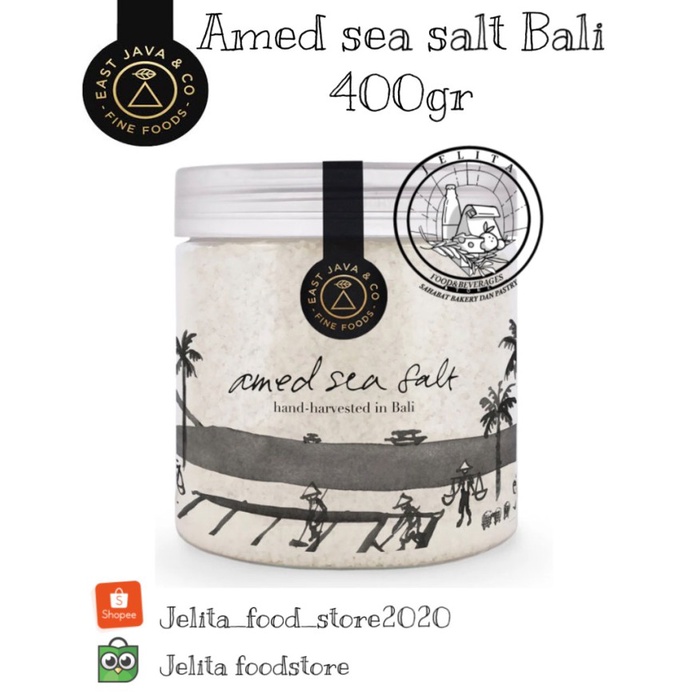 

East Java & Co Amed Sea Salt Amed Bali 400gr - Garam Bali