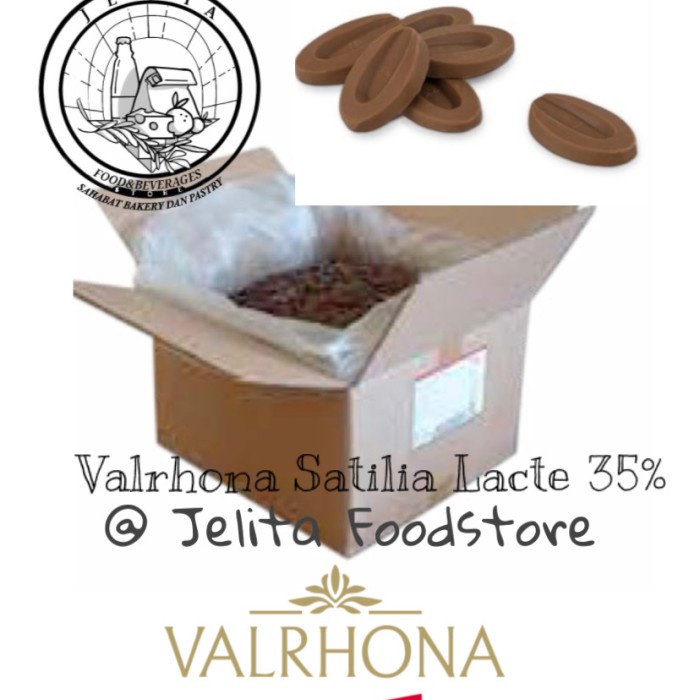 

Valrhona Satilia Lactee 35% 1 kg