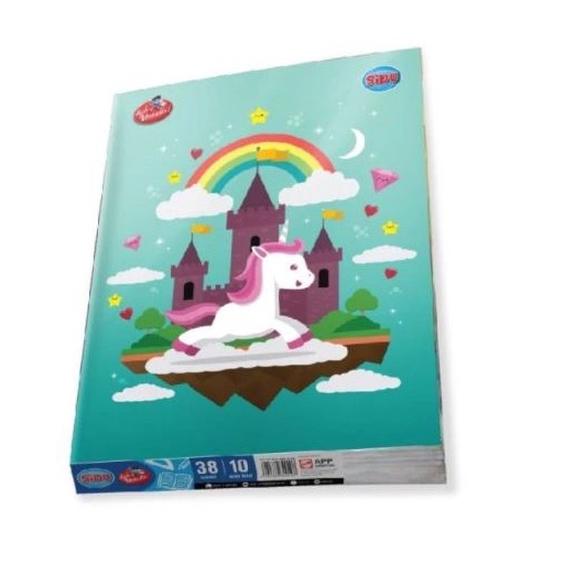 

[PRODUK-JSN0T97] BUKU TULIS SIDU 38 LBR / BUKU SEKOLAH [PACK- 10PCS] vfwpl