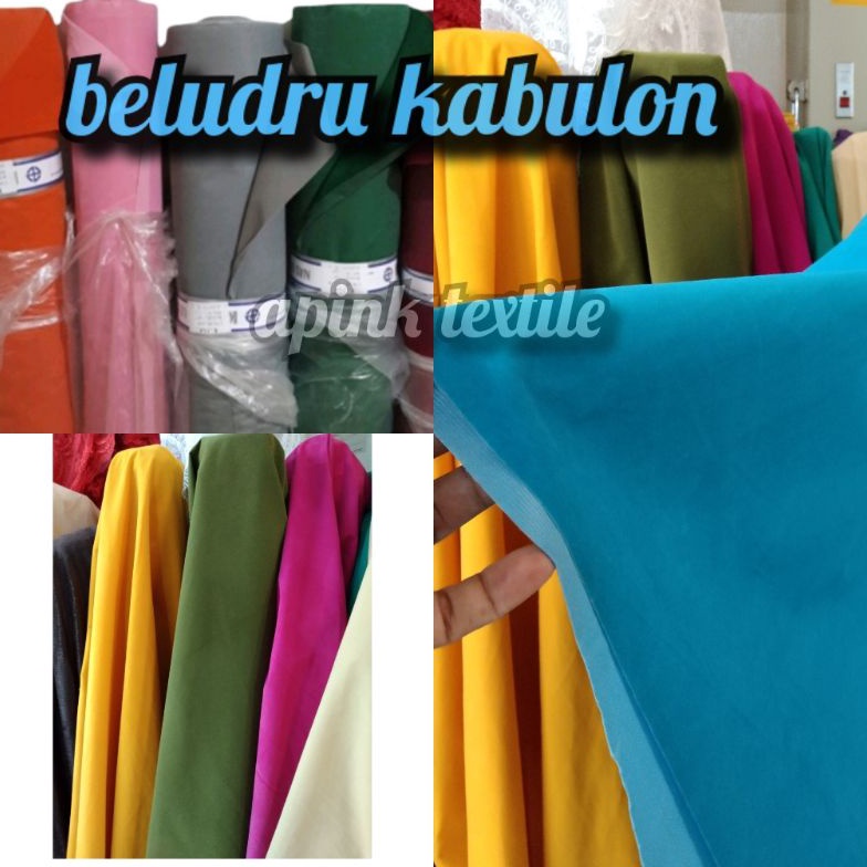 New Product❉ kain bahan bludru kabulon kain lapisan kotak perhiasan /bahan peci/kain bludru metran 7