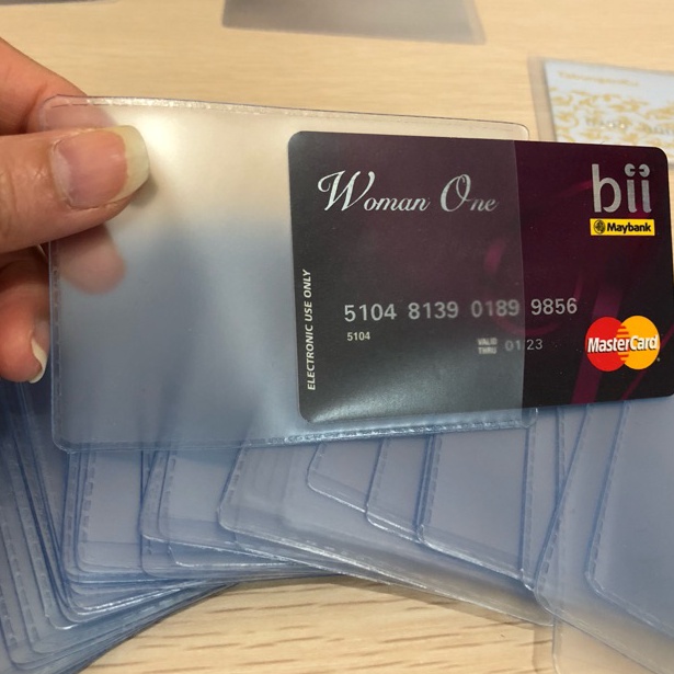 

Plastik etoll plastik idcard sampul plastik pelindung kartu plastik nametag-burem polos ☆Diskon Promo