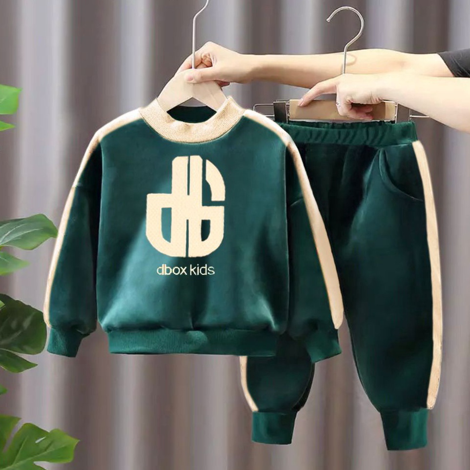 (A✪9W☛) SETELAN ANAK SWEATER ANAK LAKI LAKI PEREMPUAN UMUR 1-5 TAHUN SETELAN SWEATER BAJU ANAK PAKAI