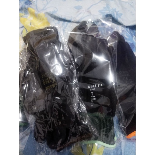 Sarung Tangan Kerja Lapis Karet 1 pasang ( kanan+kiri ) sarung tangan serbaguna pekerja keras