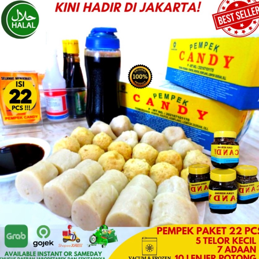 

[KODE PRODUK 69AGI5387] PEMPEK CANDY ASLI PALEMBANG PAKET A