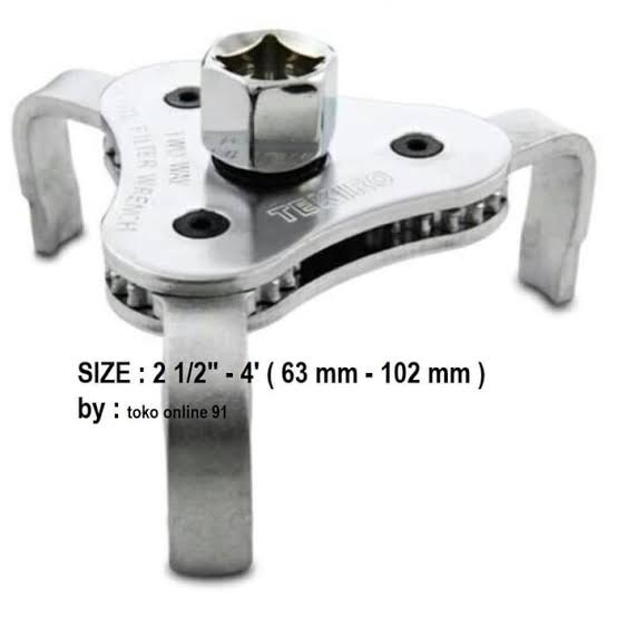 KUNCI PEMBUKA FILTER OLI MESIN MOBIL TEKIRO BARU