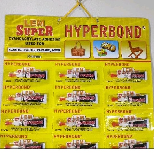 

LEM SUPER HYPERBOND / LEM SERBA GUNA / LEM SUPER GLUE / LEM CAIR SUPER HYPERBOND