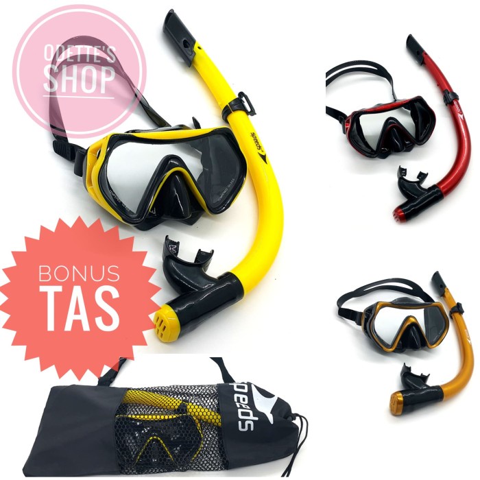Terlaris Alat Snorkling Kacamata Snorkling / Mask Snorkling Speeds Murah