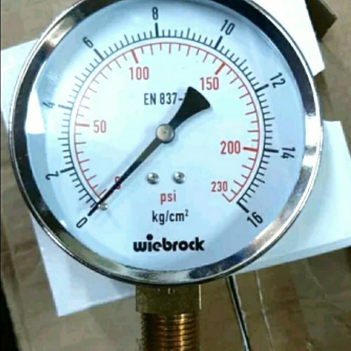 Bestseller Pressure Gauge Alat Ukur Tekanan Pompa Air