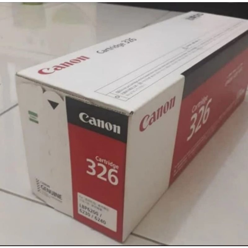 TONER CANON 326 BLACK ORIGINAL FOR PRINTER LBP6200/6230/6240