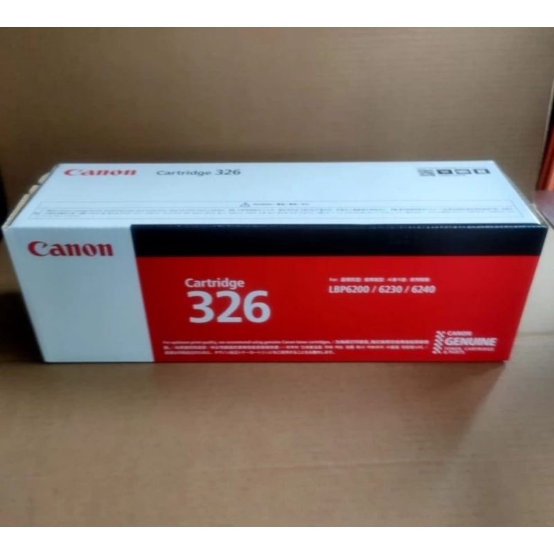 TONER CANON 326 BLACK ORIGINAL FOR PRINTER LBP6200/6230/6240