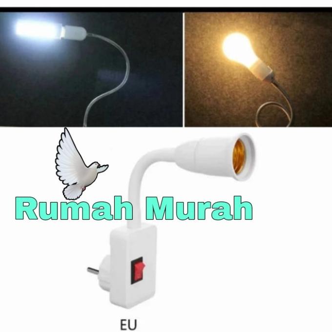 

best seller] Fiting Lampu Kabel Flexible Colokan Ke Listrik E27 itami FS-25