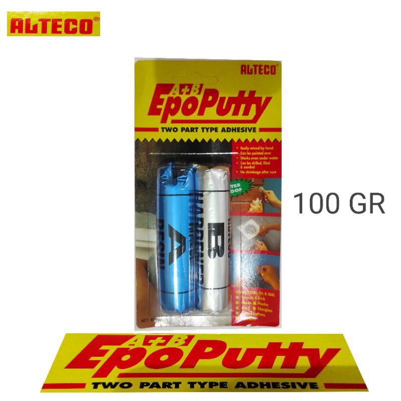 

LEM ALTECO EPO PUTTY 100 GRAM/ LEM EPOPUTTY / LEM DODOL/ LEM SERBAGUNA LEM EPOXY