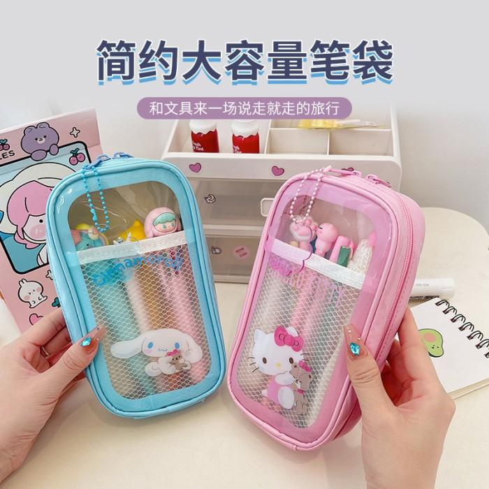 

Tempat Pensil Ori Sanrio Karakter Cinnamoroll Kuromi Melody Kitty