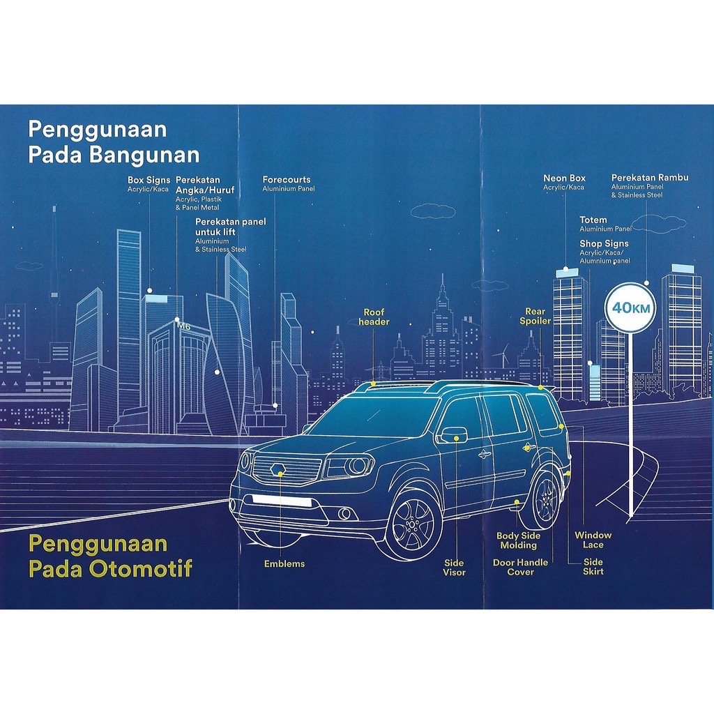 

3M VHB DOUBLE TAPE AUTOMOTIVE MOBIL 12MM X 4.5M SANGAT MEREKAT