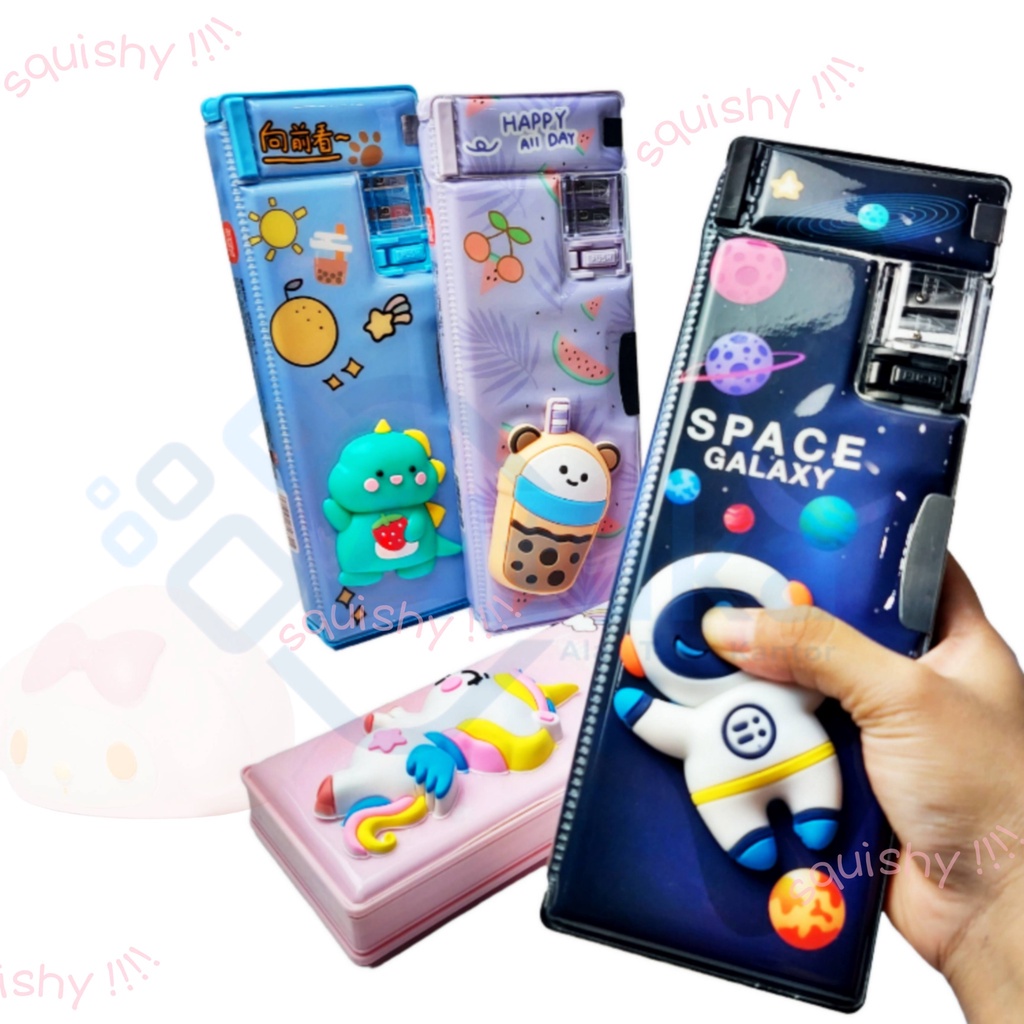 

KOTAK PENSIL MAGNET / TEMPAT PENSIL MAGNET LUCU KARAKTER SQUISHY XPM-551-8