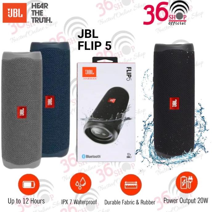 Best Seller JBL FLIP 5 Speaker Bluetooth Waterproof Original
