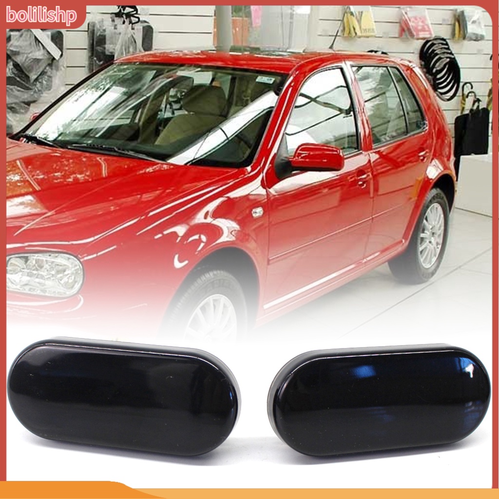 &lt;Bolilishp&gt; 2pcs Lampu Sein Led 1j0 949 117 Warna Hitam Untuk Vw Golf 4 Jetta Mk4 Passat B5