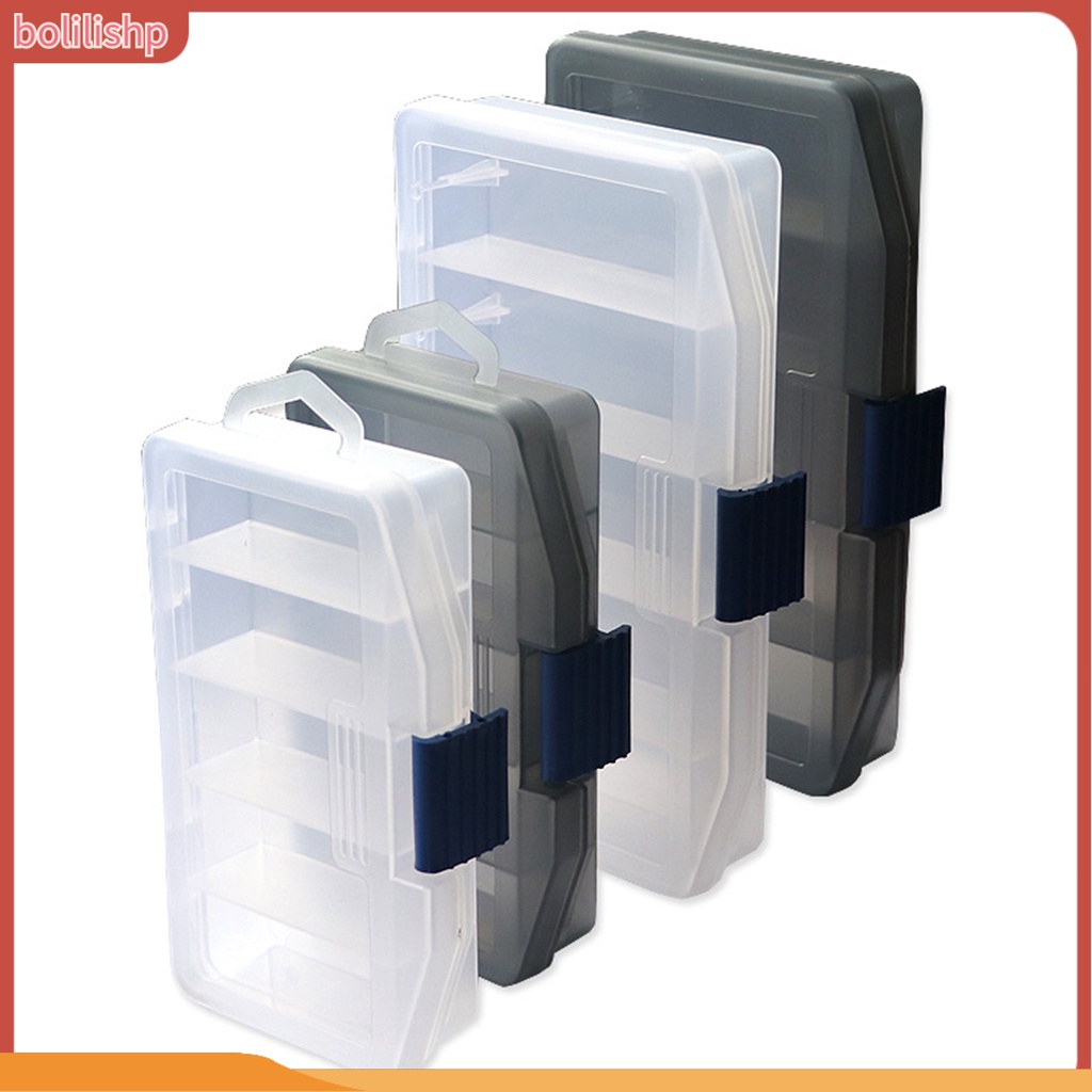 [Bolilishp] lure Box Multifungsi Tahan Debu Portabel 5kisi Alat Pancing Fishing Gear Storage Box Peralatan Pancing