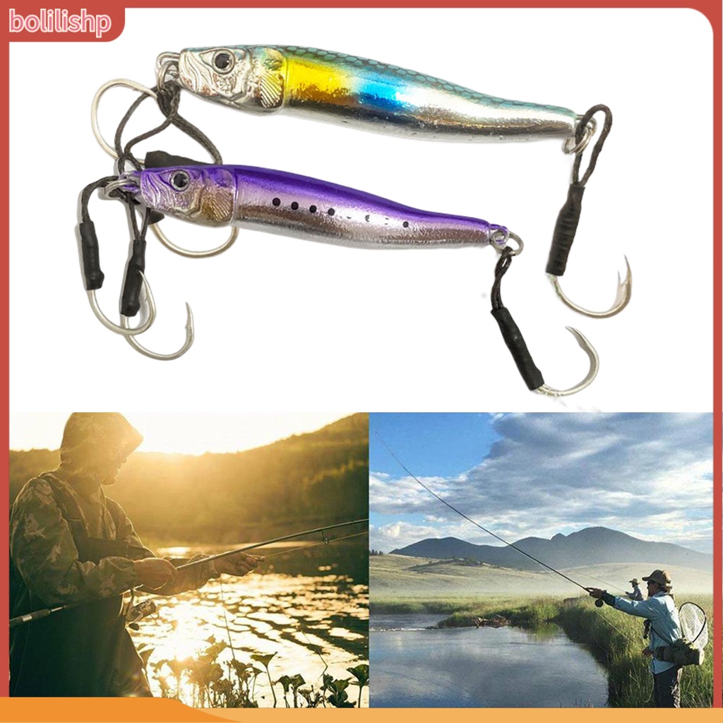 [Bolilishp] 40g/65mm Umpan Pancing Berbentuk S Simulasi Kait Ganda Lapisan Reflektif 3D Fisheyes Panjang Pengecoran Buatan Jigging Umpan Peralatan Memancing