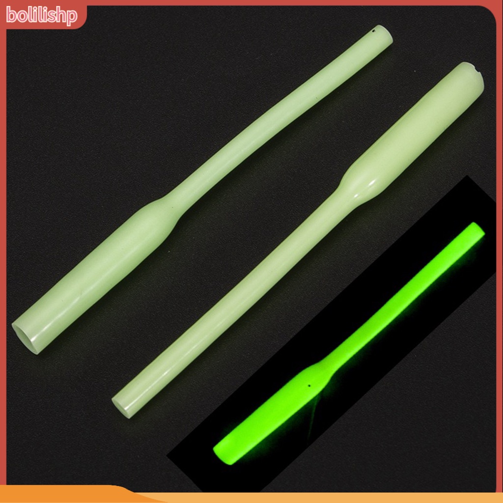 [Bolilishp] 10pcs/set Selang Pancing Neon Adjustable Ringan Memancing Luminous Heating Shrink Tube Untuk Outdoor