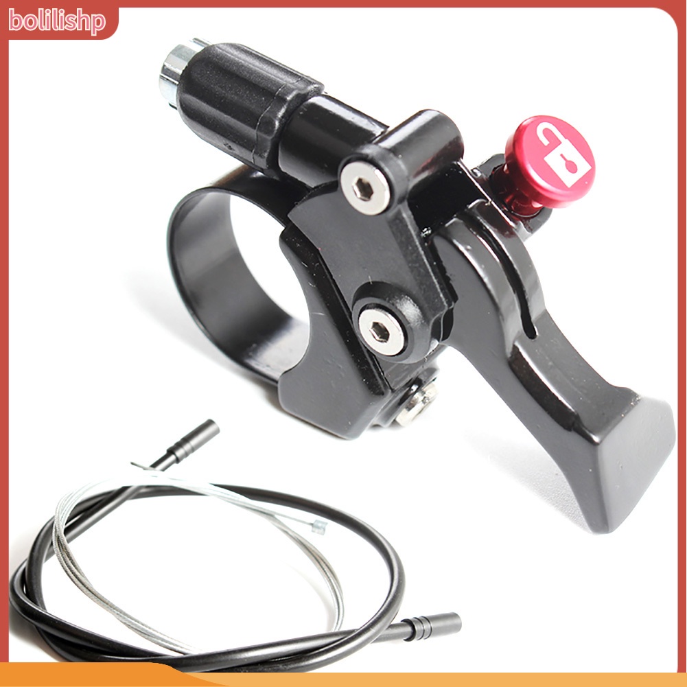 &lt;Bolilishp&gt; Saklar Remote Lockout Lever Dengan Kabel Untuk Sepeda Gunung