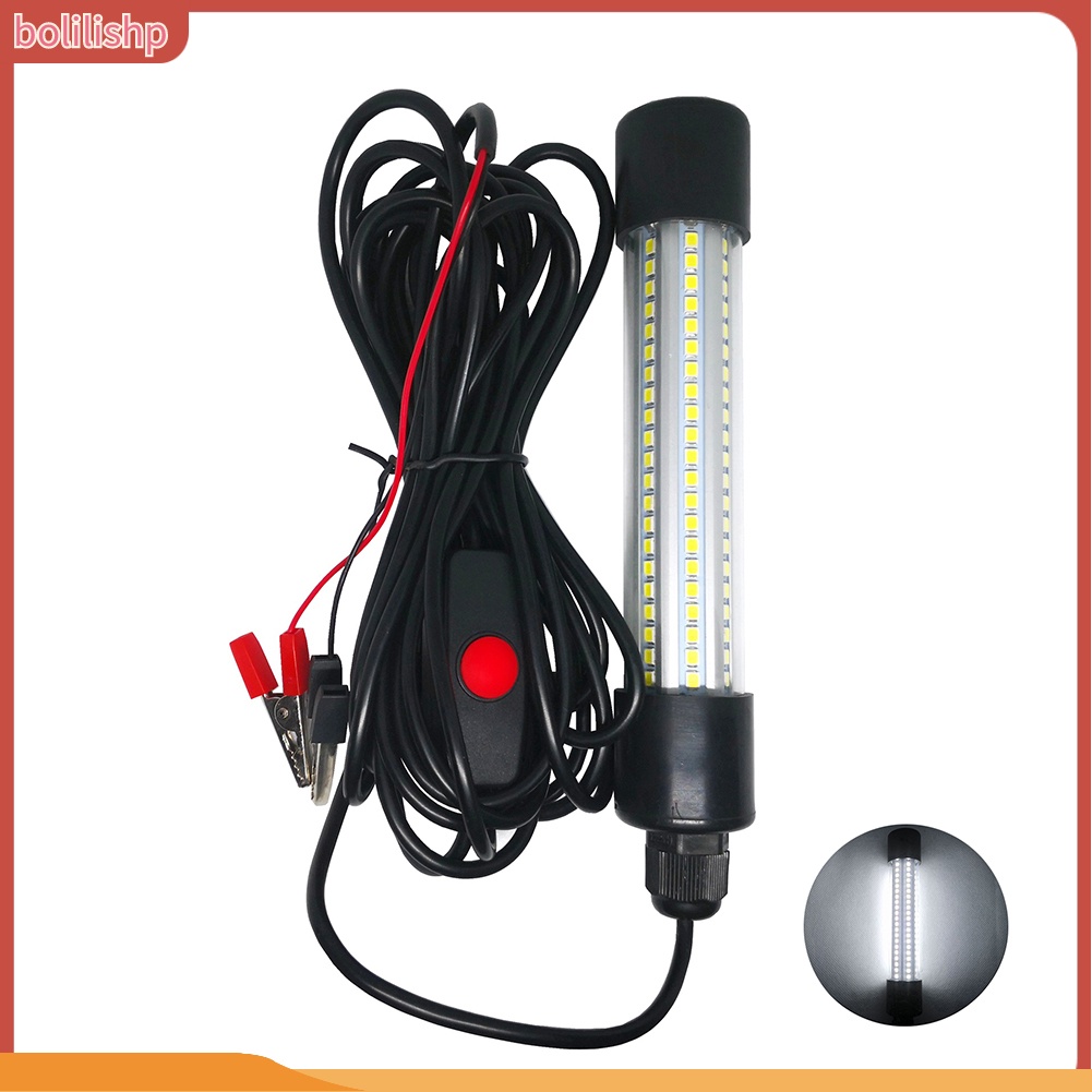 &lt;Bolilishp&gt; Lampu Led Selam Bawah Air 12-24v 13w Untuk Memancing Di Air Tawar / Asin