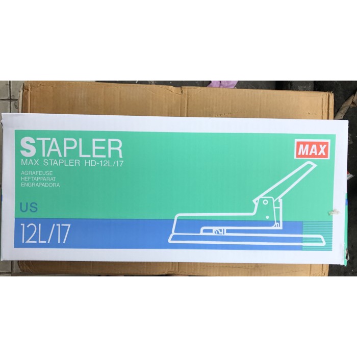 

Stapler HD 12-L/17 max ORI (staples untuk jilid) atk