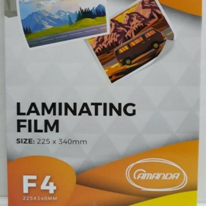 

Praktis Laminating Plastik F4 Merk Amanda
