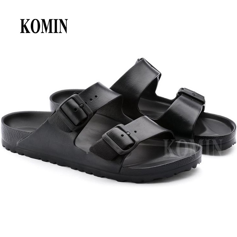 PALING LARIS|| Komin Sandal Pria Sendal Cowok Casual Dewasa Slipper Pria Fashion Surfing Original #4