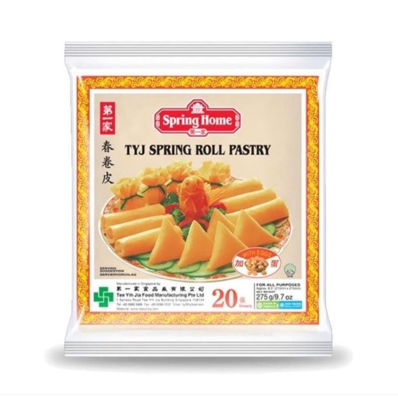 

Spring Roll / Kulit Lumpia TYJ 20 Lembar