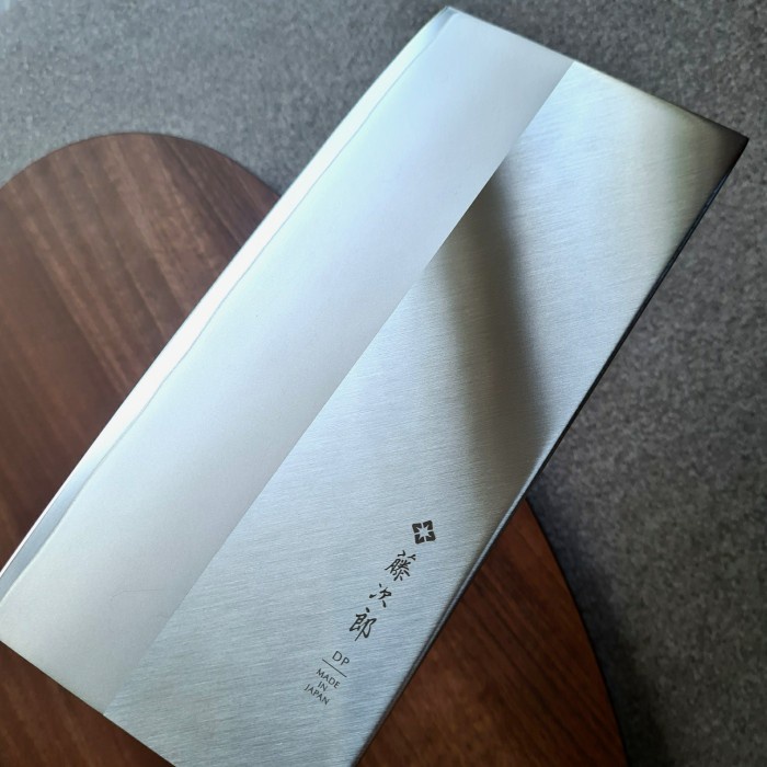 Chinese Cleaver Tojiro Vg10 Clad Steel 225Mm Thin Blade
