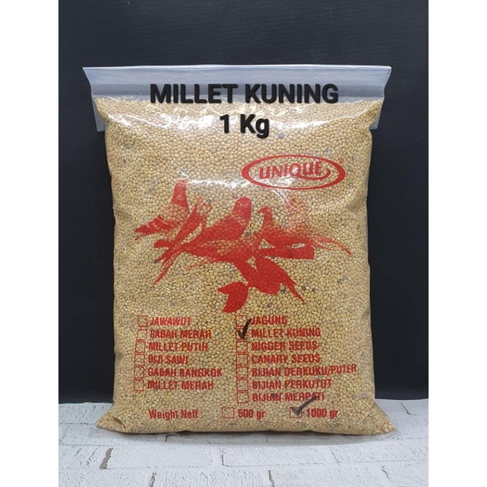 Terlaris Milet Kuning 1 Kg Millet Kuning 1Kg Yellow Millet 1 Kg