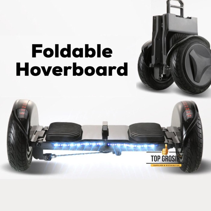 Terlaris Smartbalance Hoverboard Lipat Smartwheel Foldable 10 Inch Handle