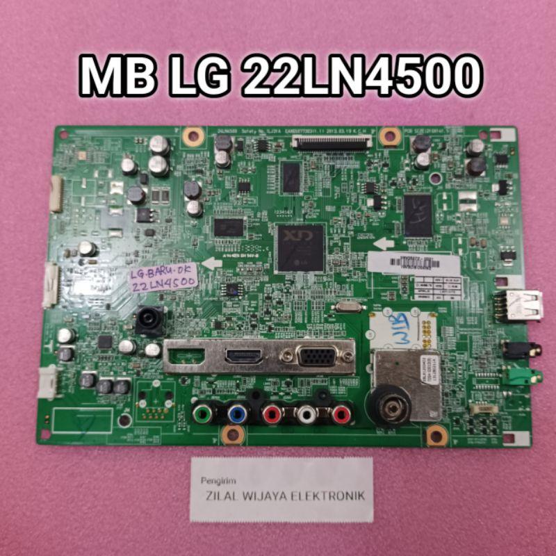 LG 22LN4500 - MB - MAINBOARD - MOTHERBOARD - MOBO - MESIN TV - MB TV LG - TV LG